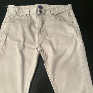 Johnnie-O 34x32 mens stretch grey denim never worn no smoking home